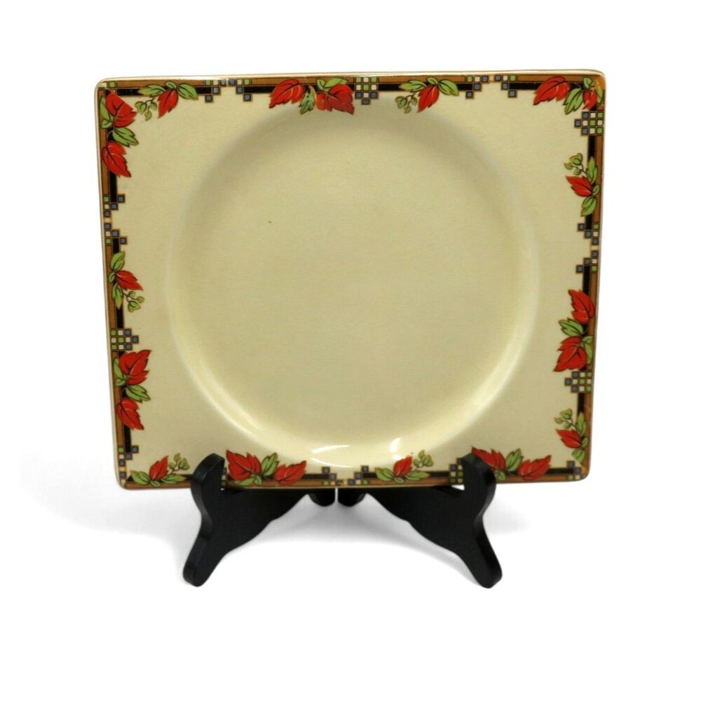 Royal Staffordshire The Biarritz Leaf Border Plate England Vintage